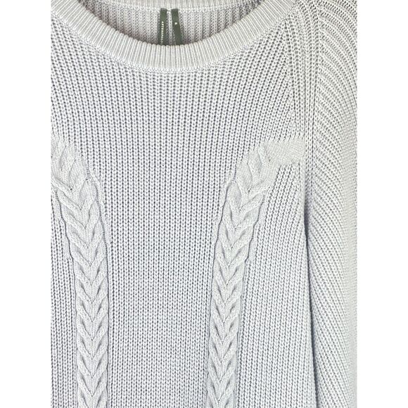 ~ NEW! XL Anthropologie Knit Sweater Dress Skater Mini Lavender Long Sleeve NWT - Picture 13 of 16